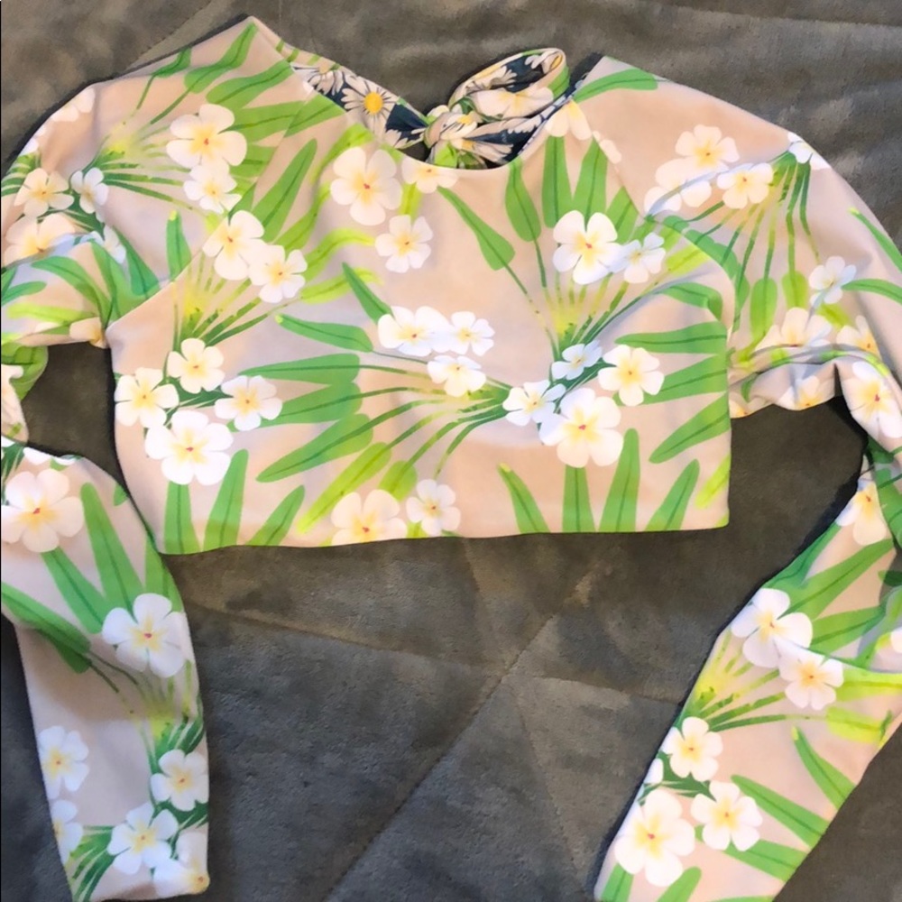 Wacky wipeout Moana bikini top